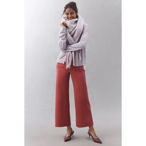 The Colette Knit Crop Wide-Leg Pants by Maeve Size 27